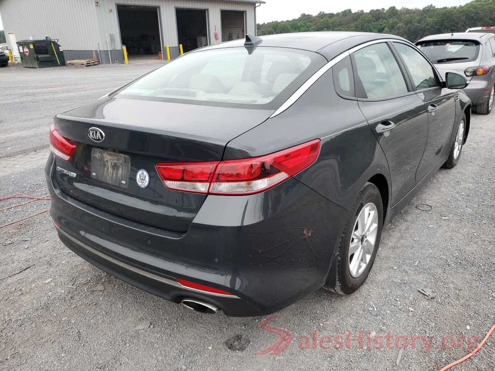 5XXGT4L39GG020744 2016 KIA OPTIMA