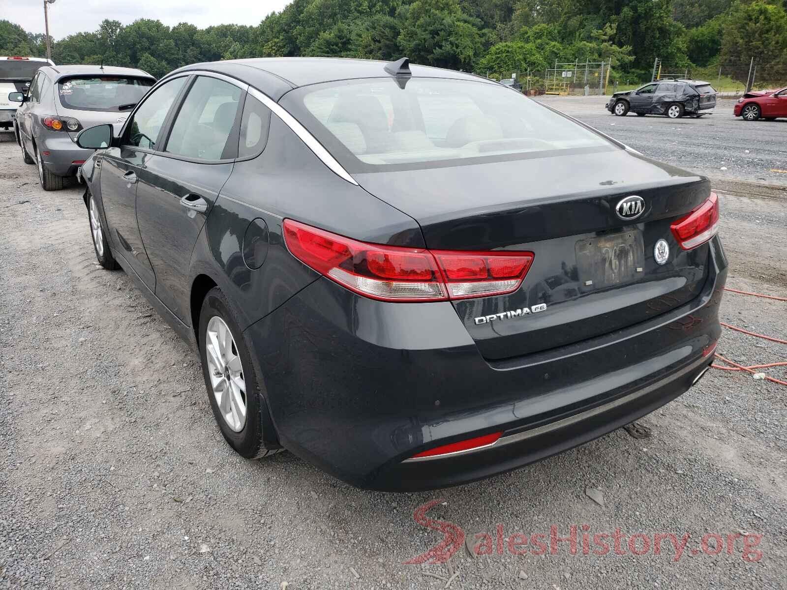 5XXGT4L39GG020744 2016 KIA OPTIMA