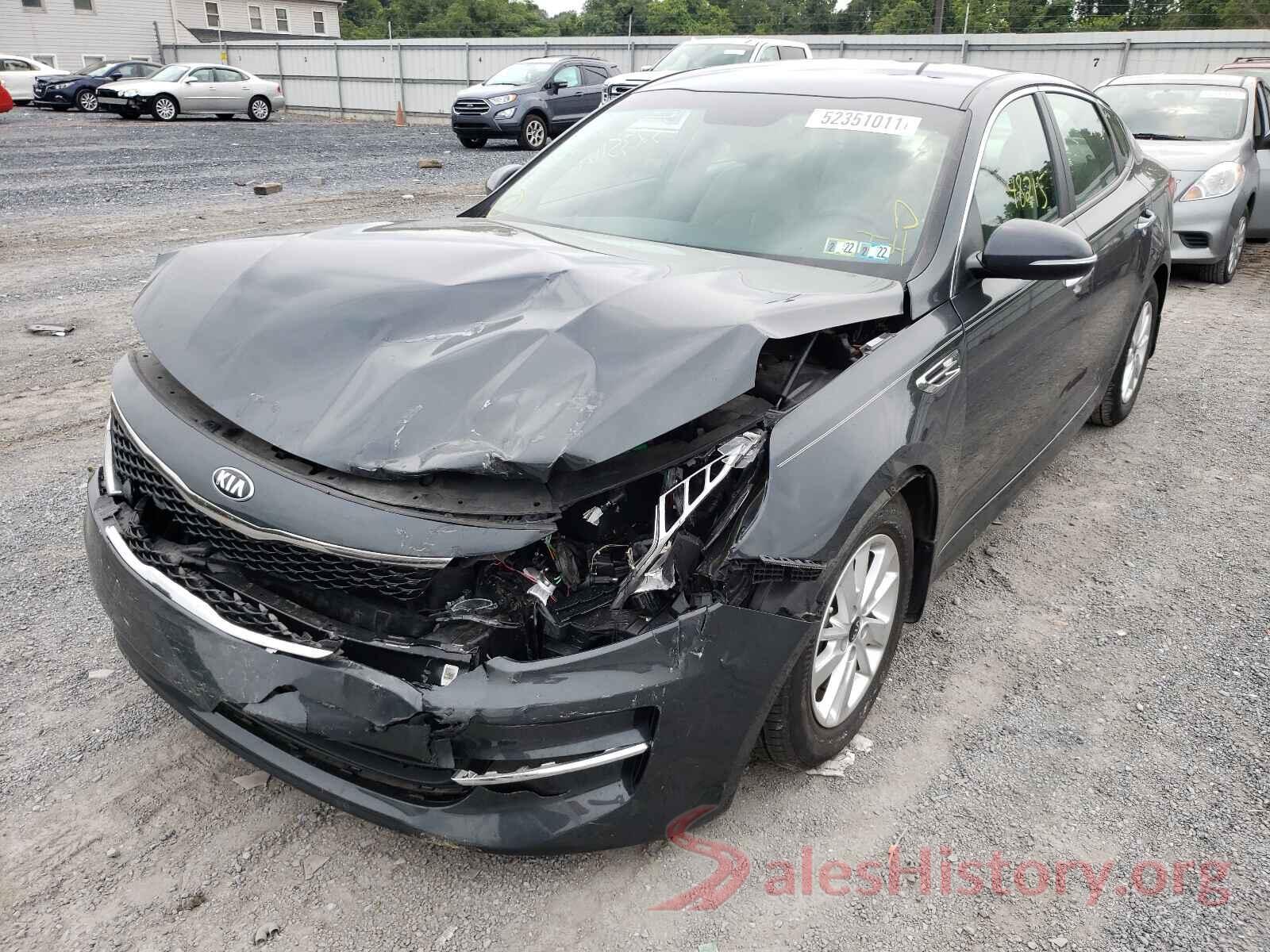 5XXGT4L39GG020744 2016 KIA OPTIMA