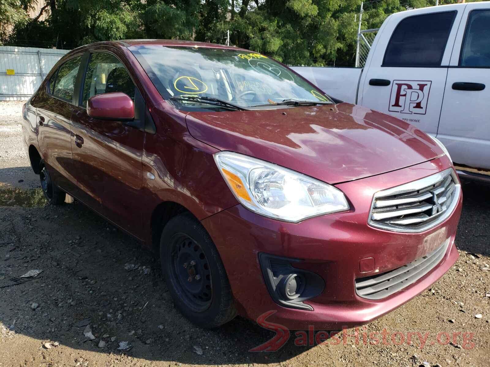 ML32F3FJ4HH004125 2017 MITSUBISHI MIRAGE