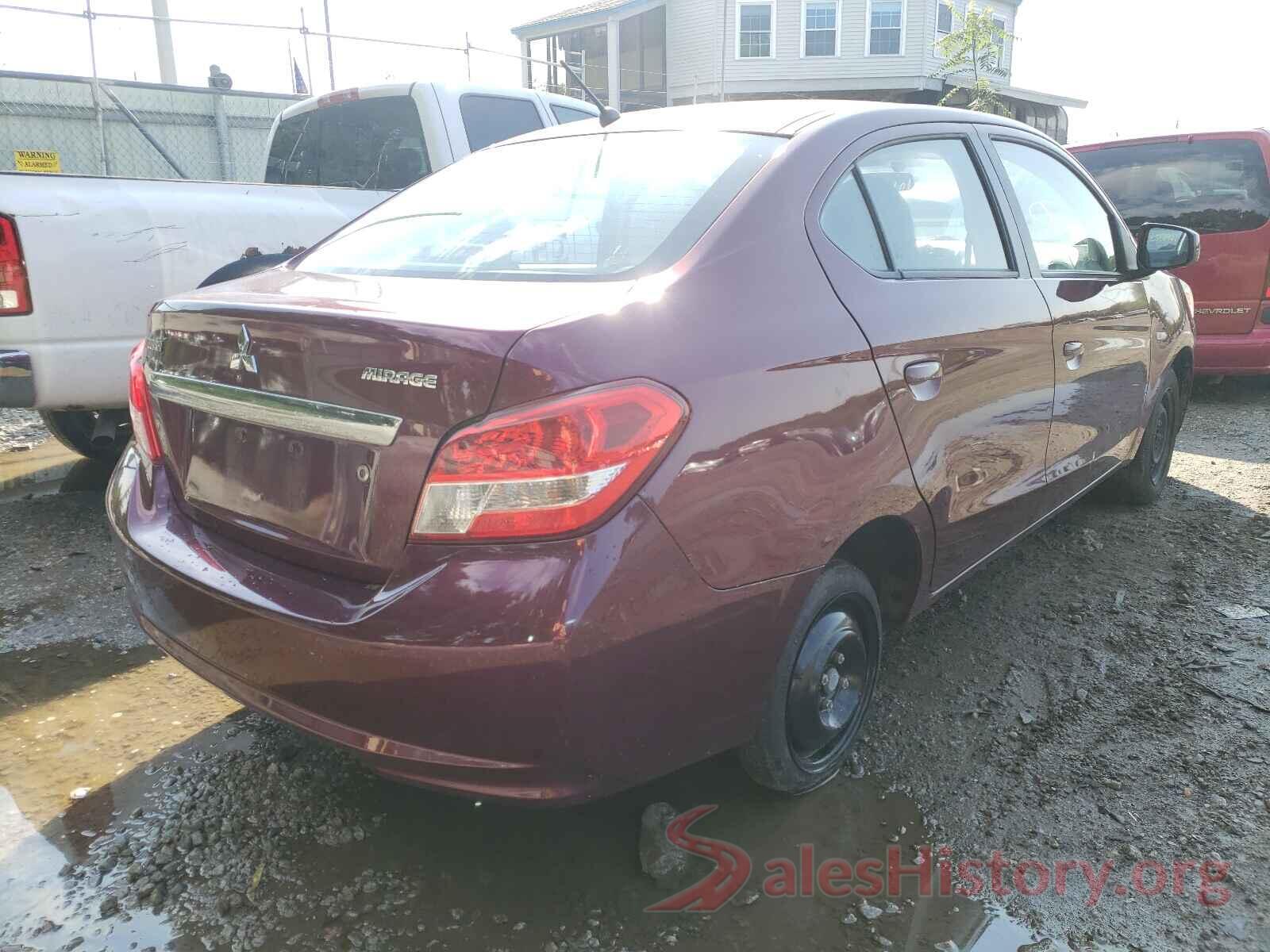 ML32F3FJ4HH004125 2017 MITSUBISHI MIRAGE