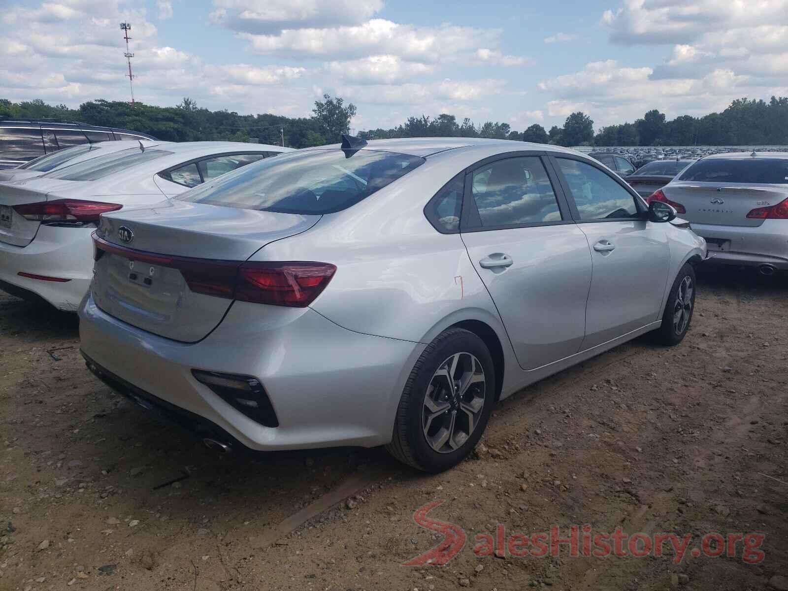 3KPF24AD7LE259531 2020 KIA FORTE