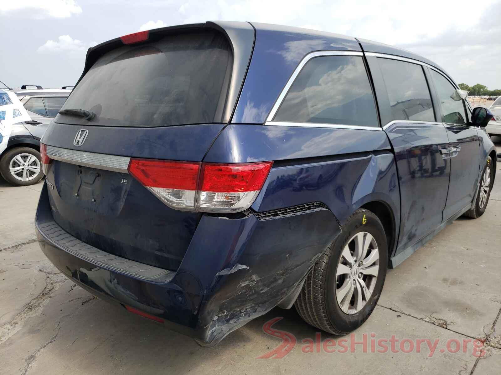 5FNRL5H6XGB053501 2016 HONDA ODYSSEY