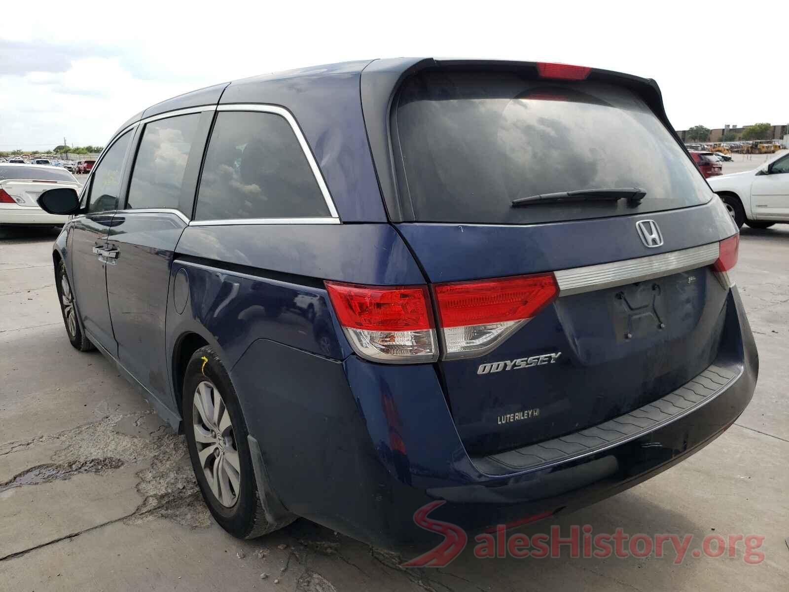 5FNRL5H6XGB053501 2016 HONDA ODYSSEY