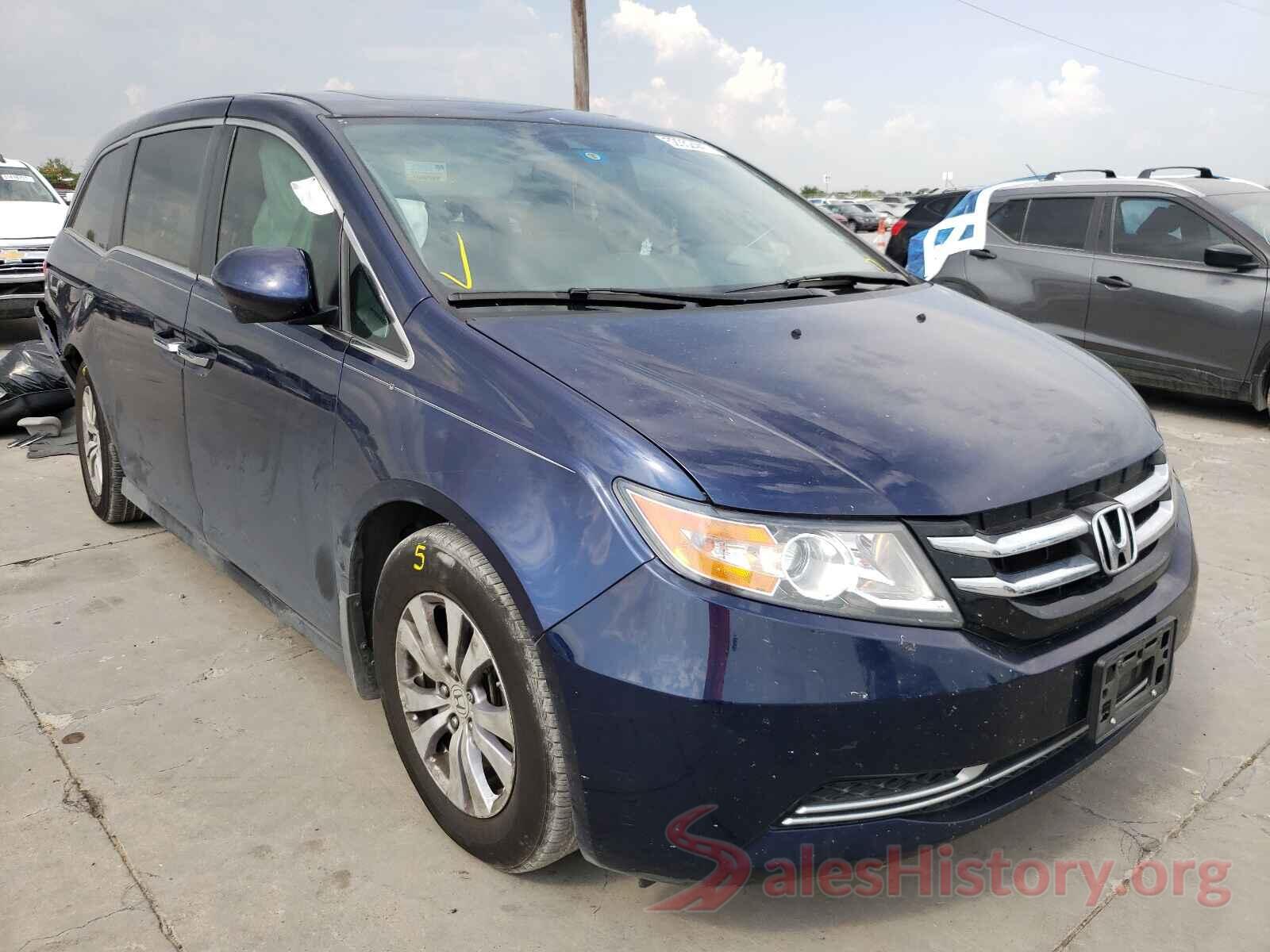 5FNRL5H6XGB053501 2016 HONDA ODYSSEY