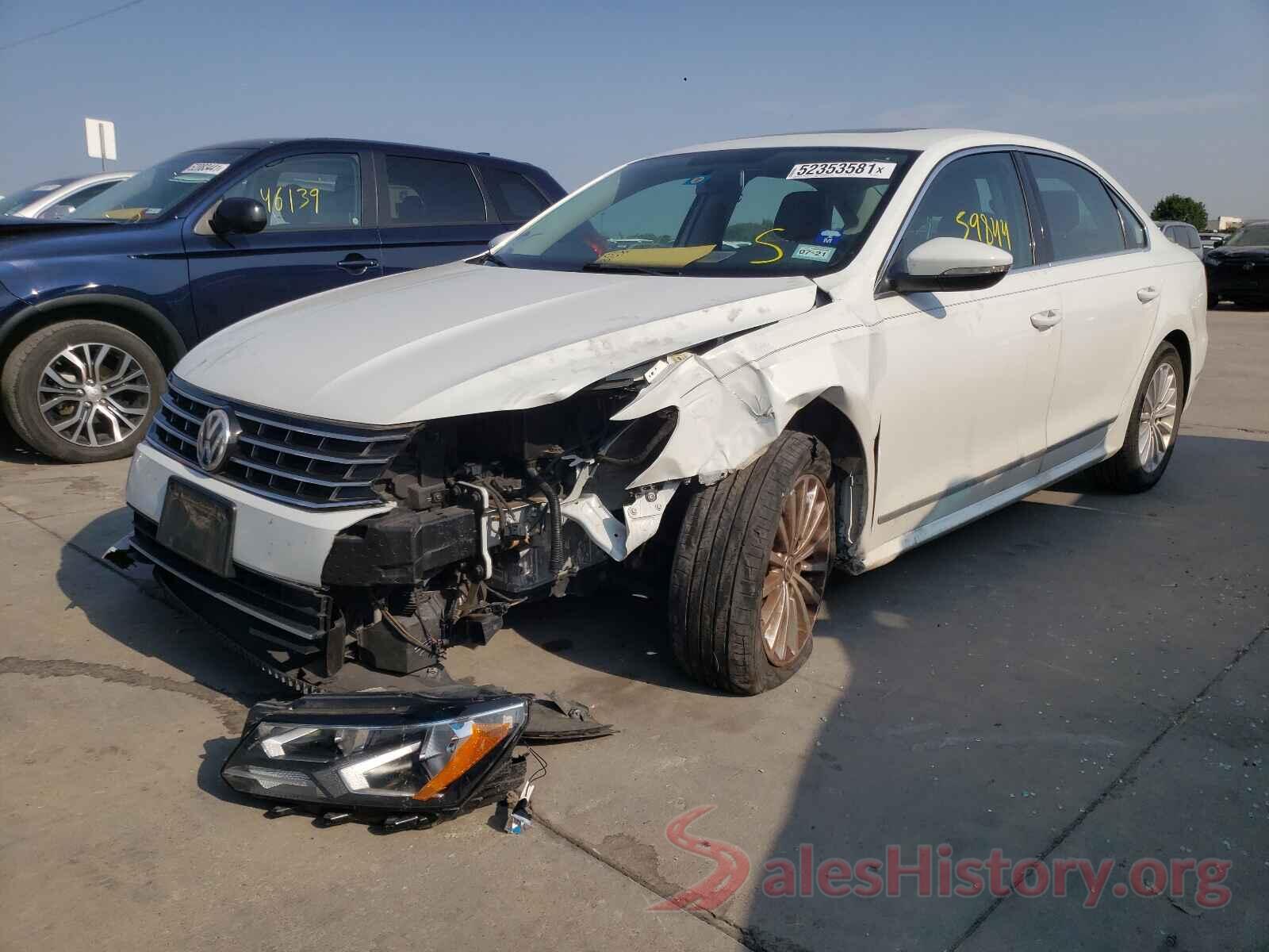 1VWBS7A31GC035849 2016 VOLKSWAGEN PASSAT