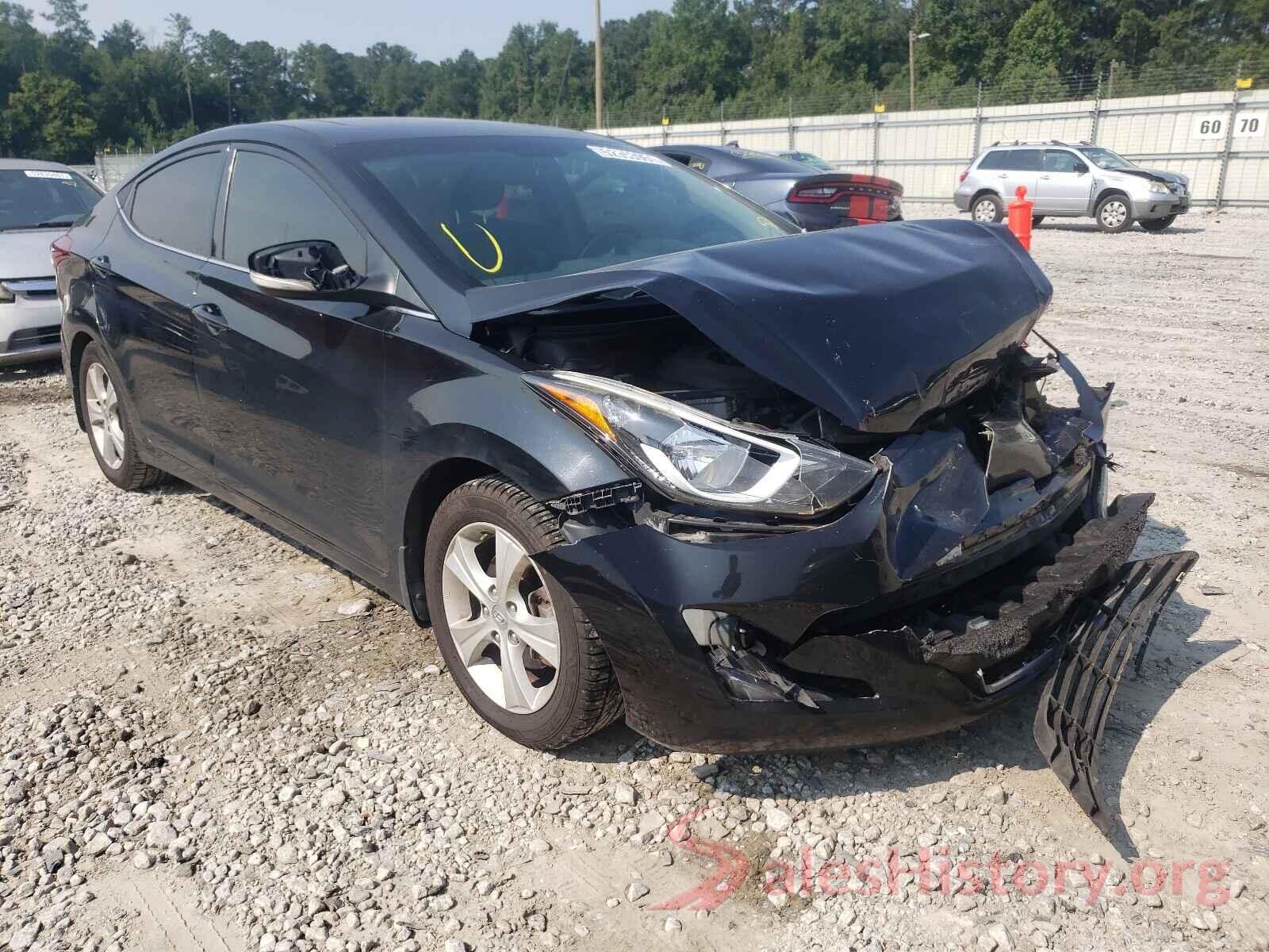 5NPDH4AEXGH674553 2016 HYUNDAI ELANTRA