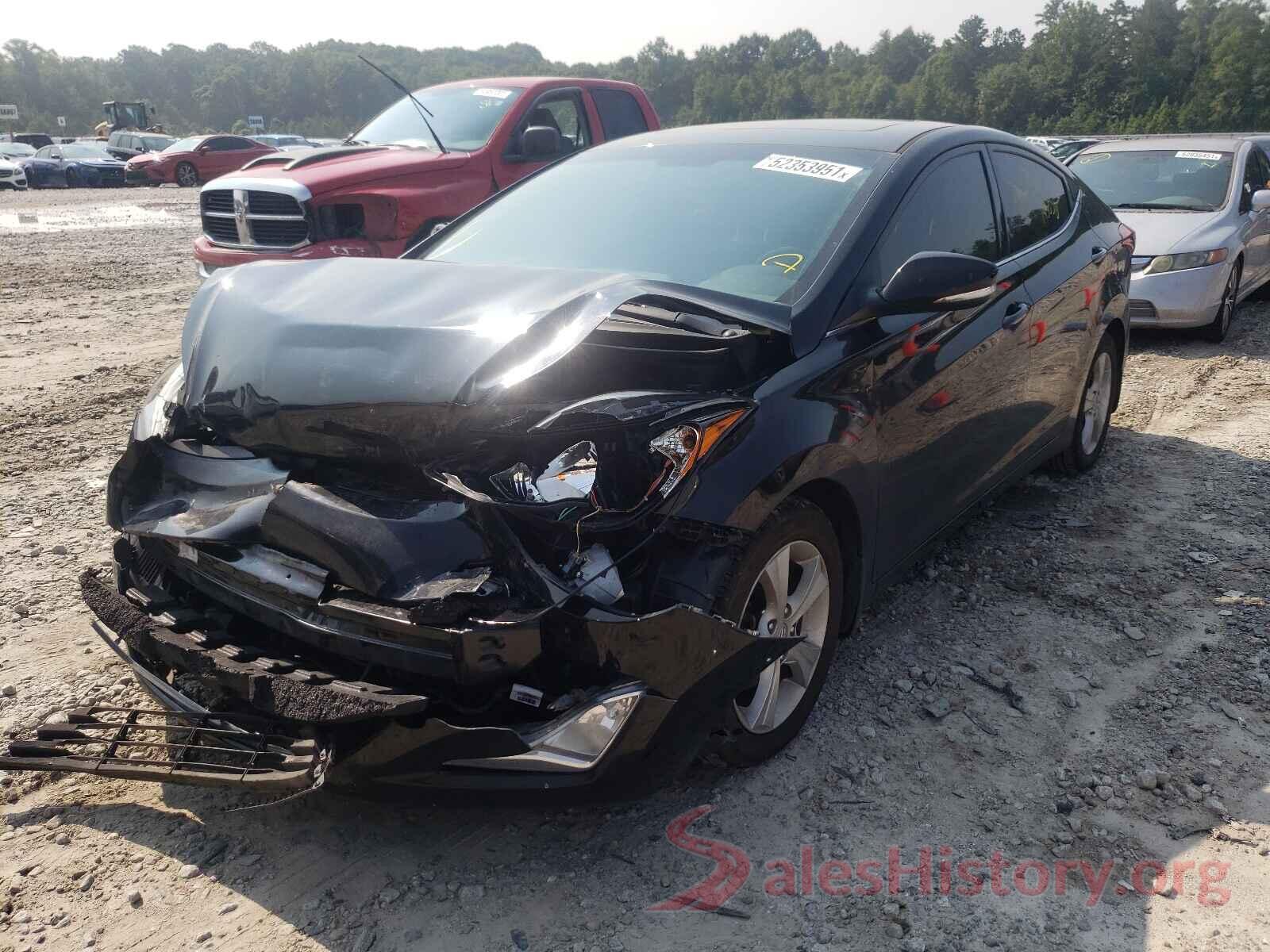 5NPDH4AEXGH674553 2016 HYUNDAI ELANTRA