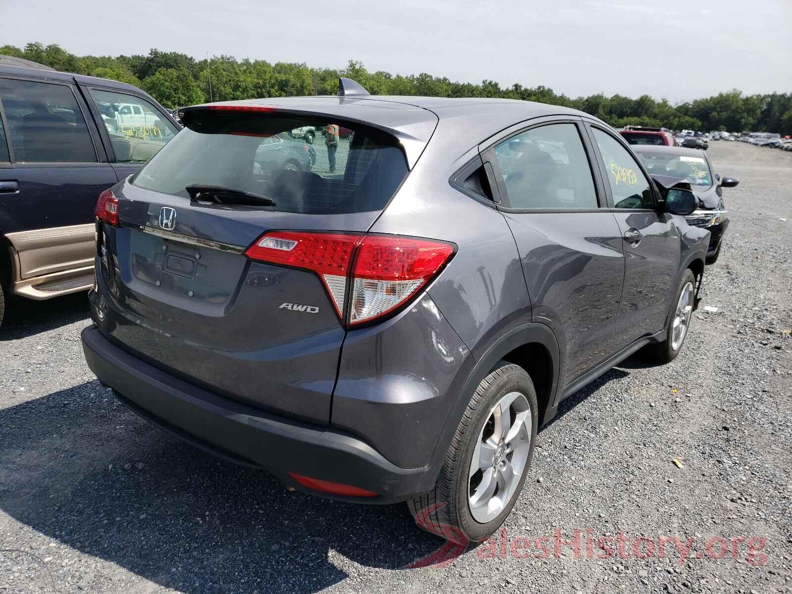 3CZRU6H37KG724435 2019 HONDA HR-V