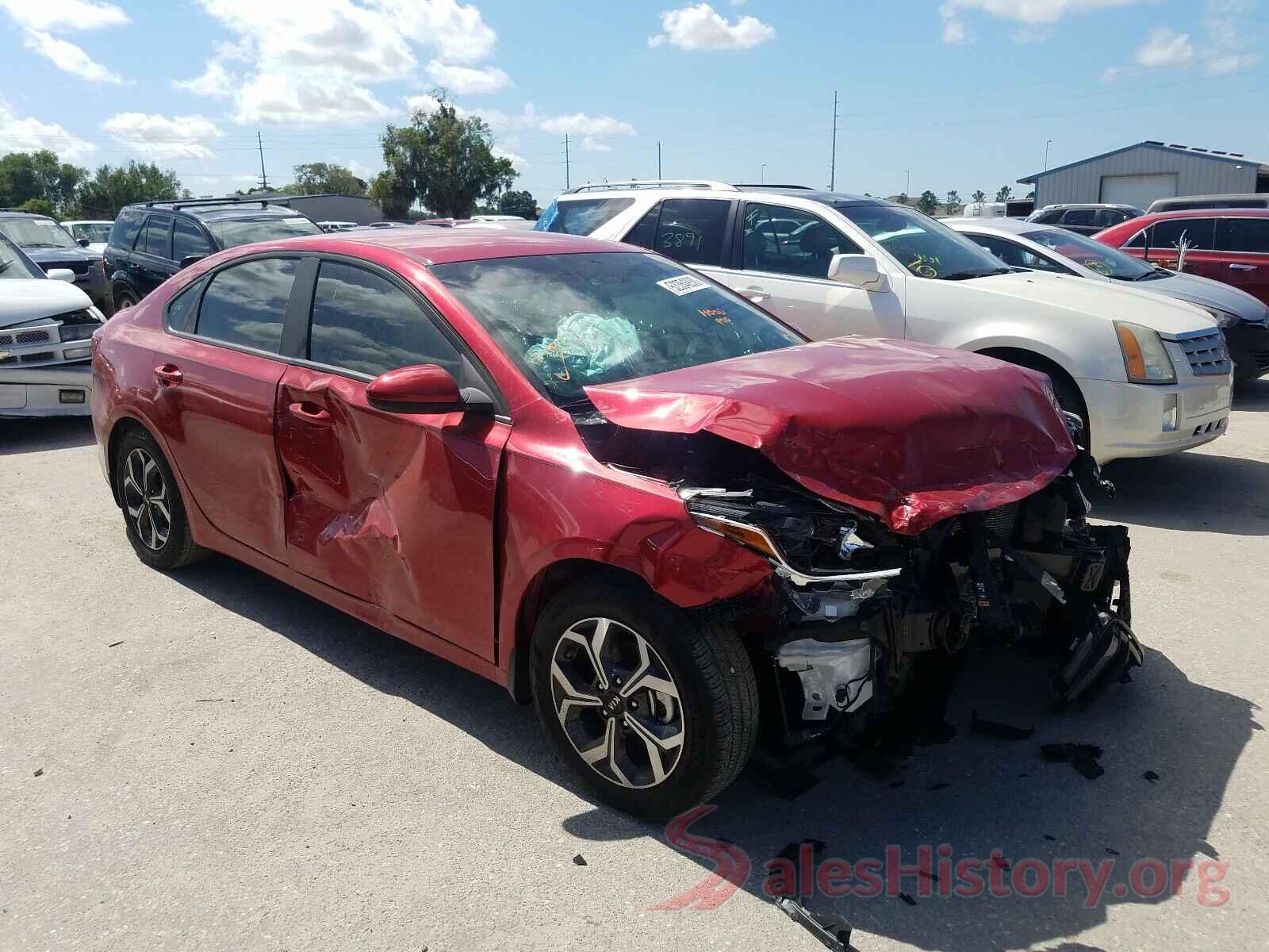 3KPF24AD7KE116402 2019 KIA FORTE