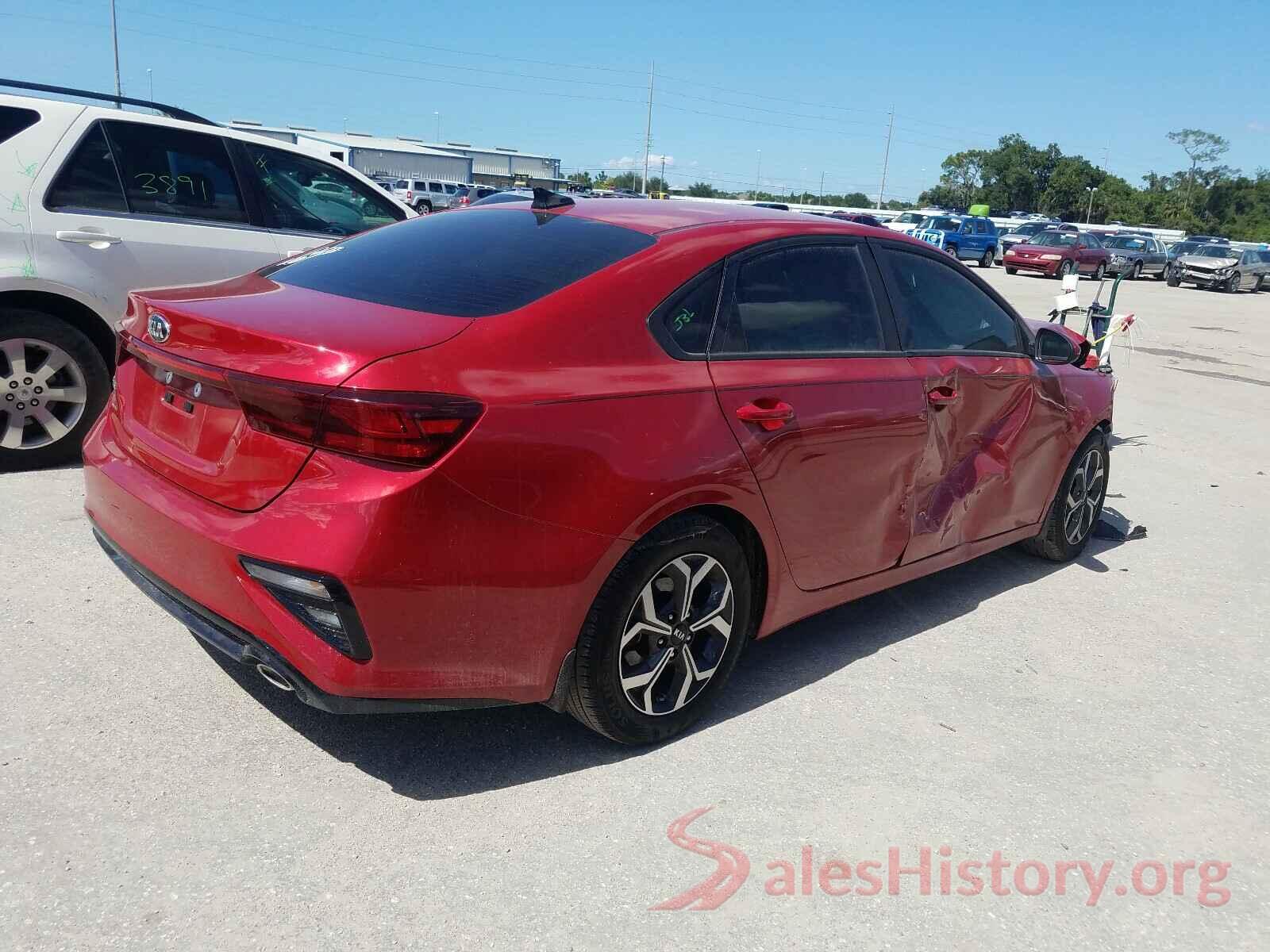 3KPF24AD7KE116402 2019 KIA FORTE