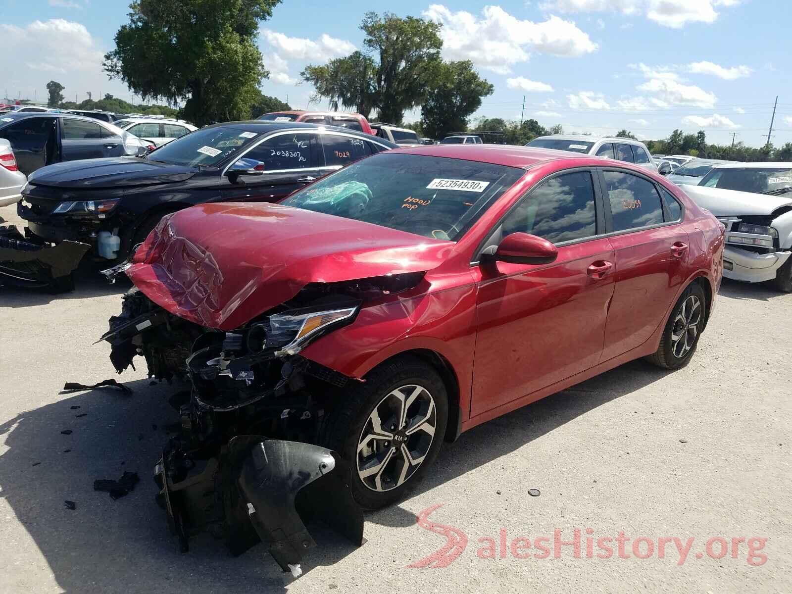 3KPF24AD7KE116402 2019 KIA FORTE