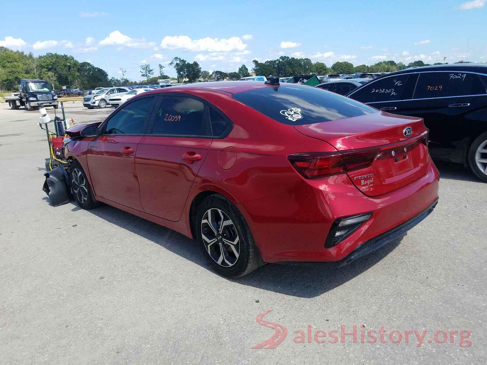 3KPF24AD7KE116402 2019 KIA FORTE