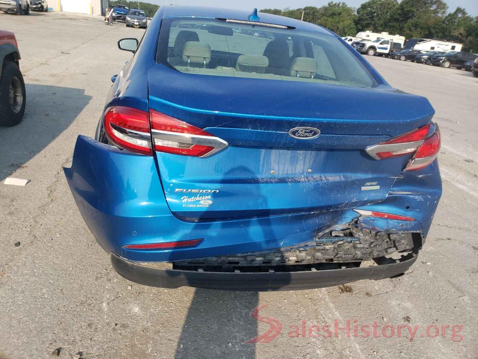 3FA6P0HD4KR283945 2019 FORD FUSION