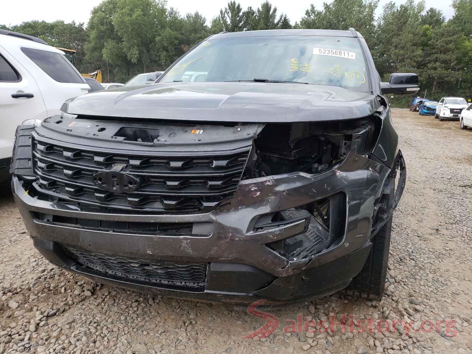 1FM5K8GT7HGB21654 2017 FORD EXPLORER