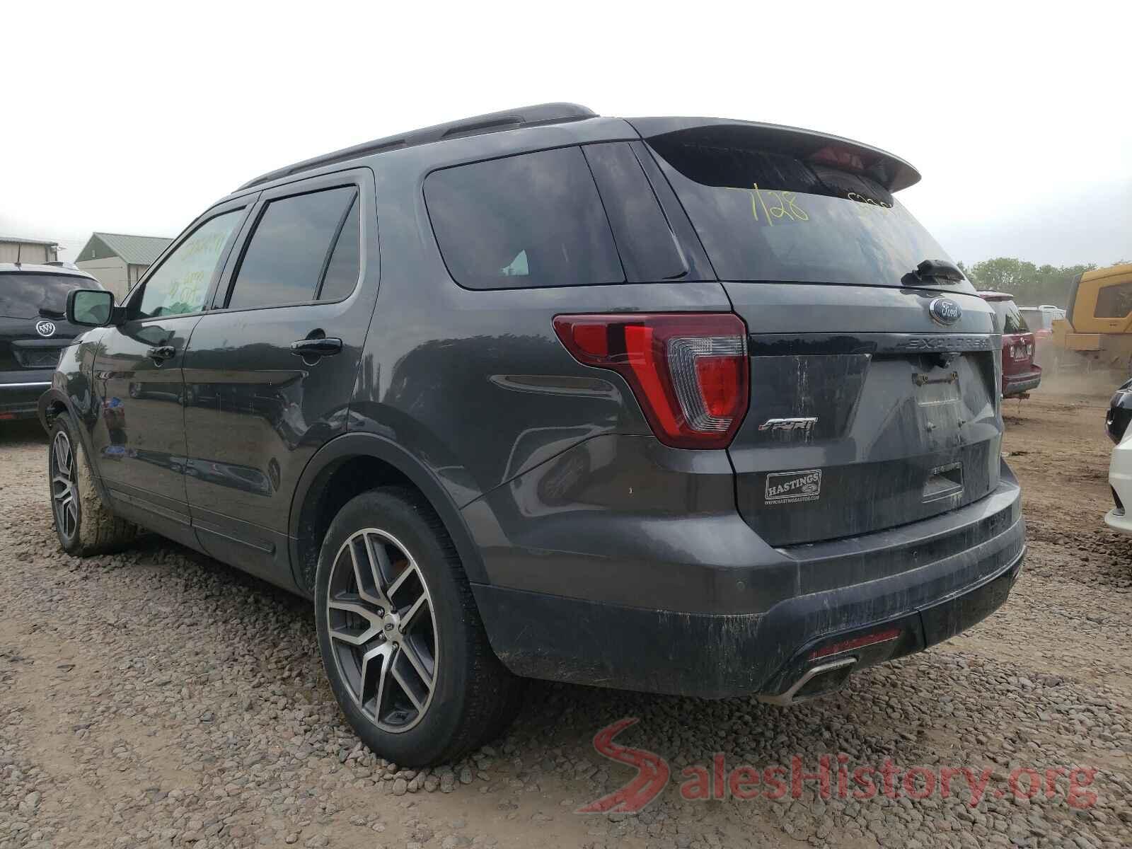 1FM5K8GT7HGB21654 2017 FORD EXPLORER