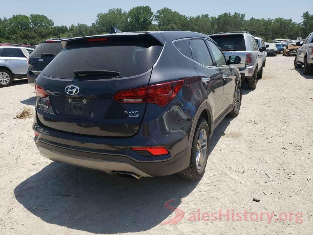 5XYZTDLBXHG464079 2017 HYUNDAI SANTA FE