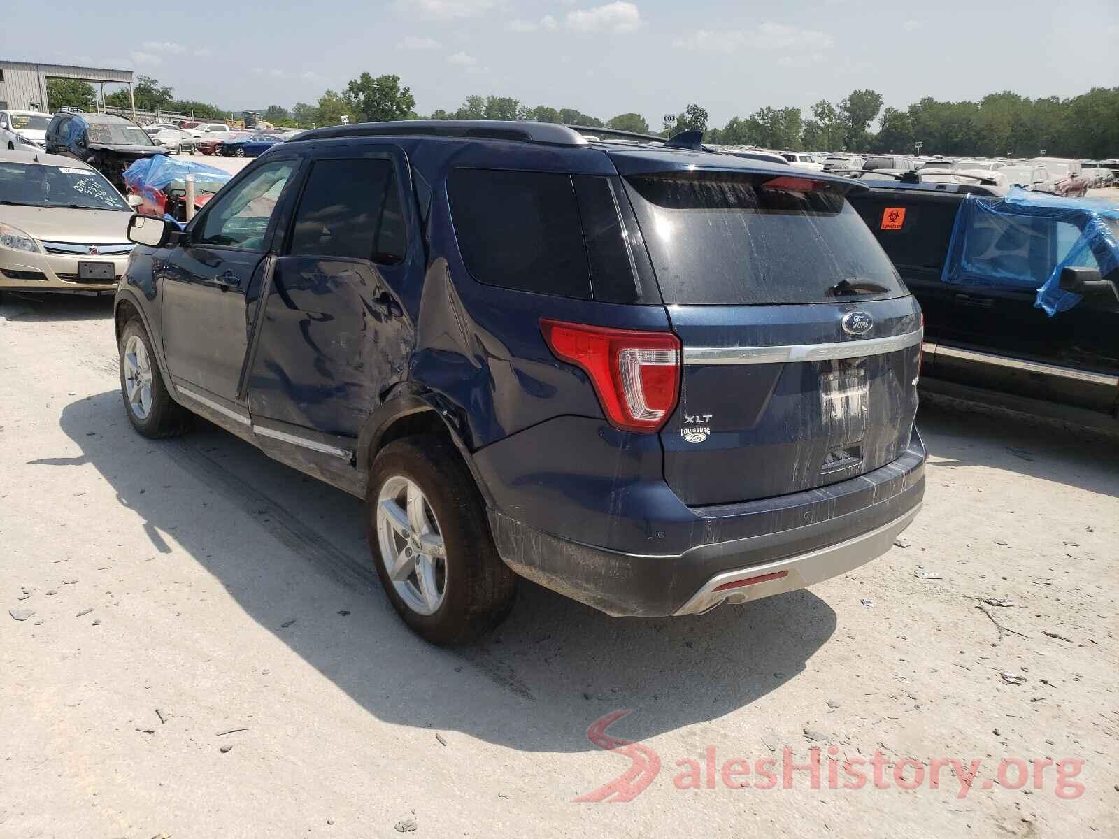 1FM5K8D85HGD40838 2017 FORD EXPLORER