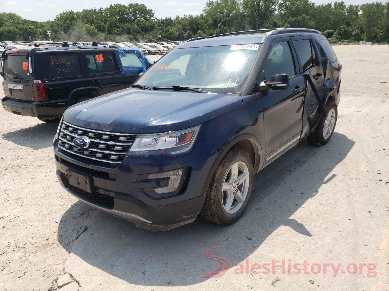 1FM5K8D85HGD40838 2017 FORD EXPLORER