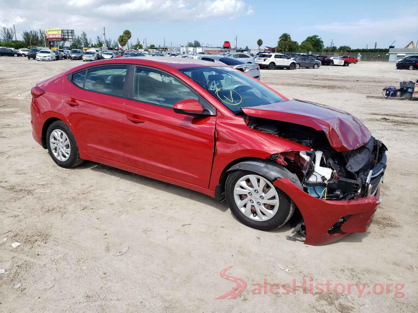 5NPD74LF1HH080346 2017 HYUNDAI ELANTRA