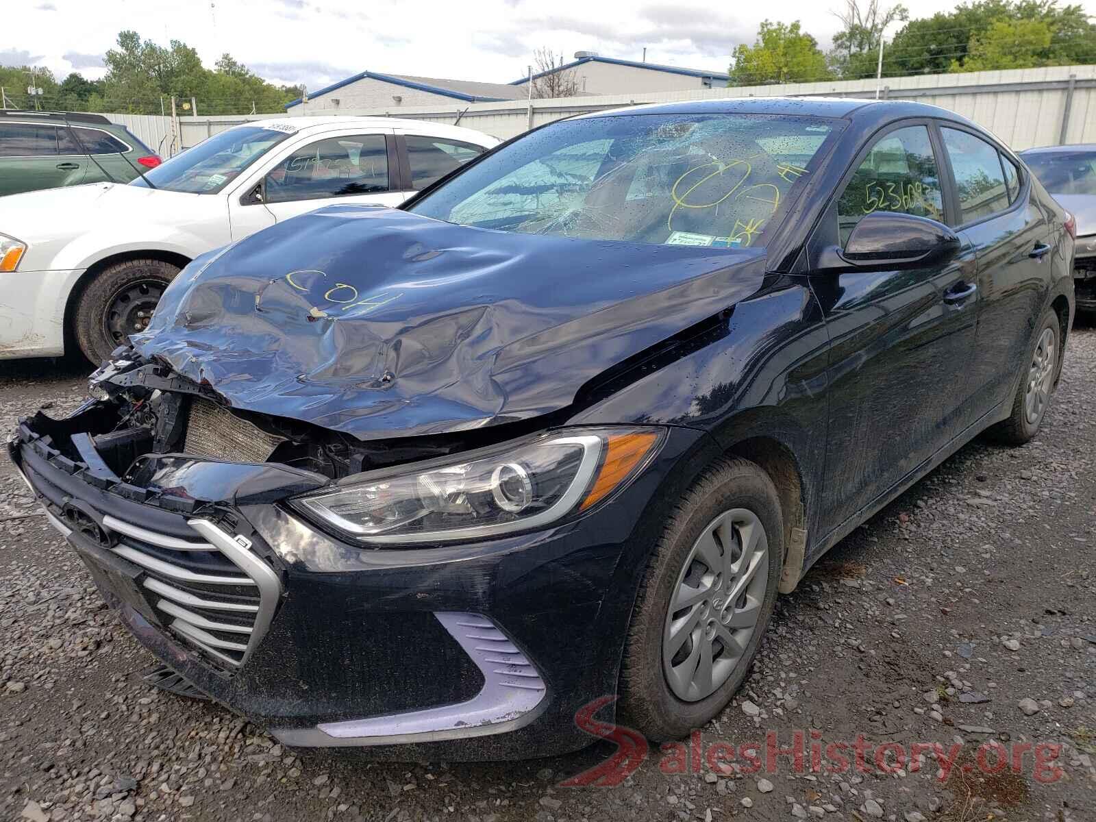 KMHD74LF6HU342475 2017 HYUNDAI ELANTRA