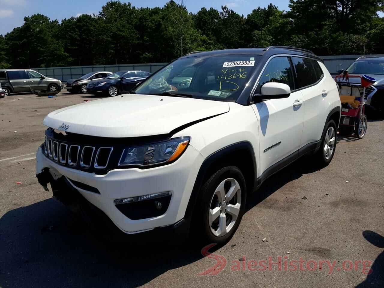 3C4NJDBB1JT143696 2018 JEEP COMPASS