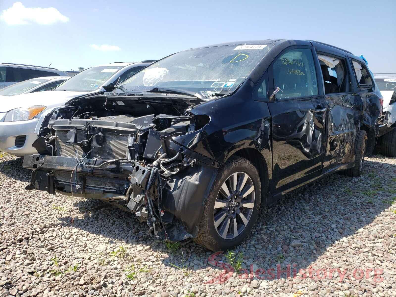 5TDDZ3DCXLS238498 2020 TOYOTA SIENNA