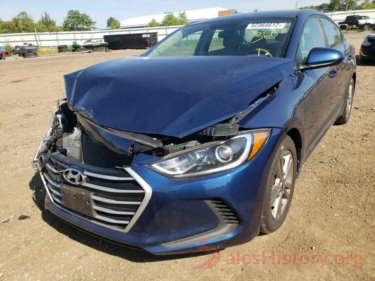 5NPD84LF6HH060106 2017 HYUNDAI ELANTRA