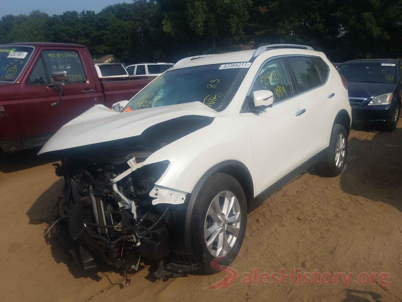 KNMAT2MV1GP654763 2016 NISSAN ROGUE