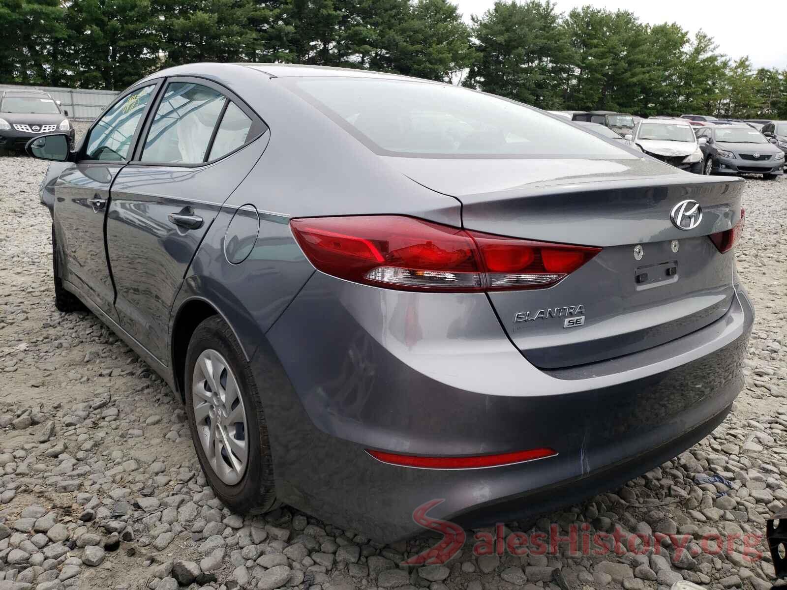 KMHD74LF6JU557487 2018 HYUNDAI ELANTRA