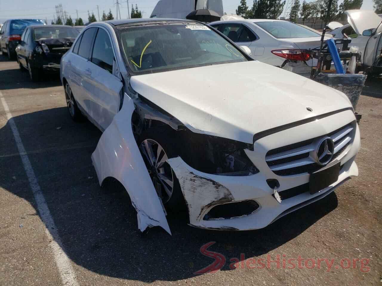 55SWF4JB5HU212050 2017 MERCEDES-BENZ C-CLASS