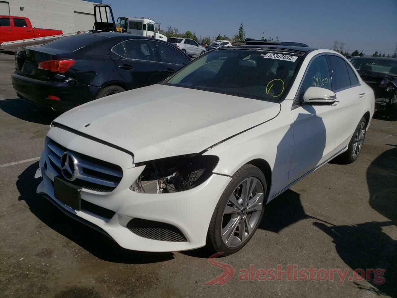 55SWF4JB5HU212050 2017 MERCEDES-BENZ C-CLASS