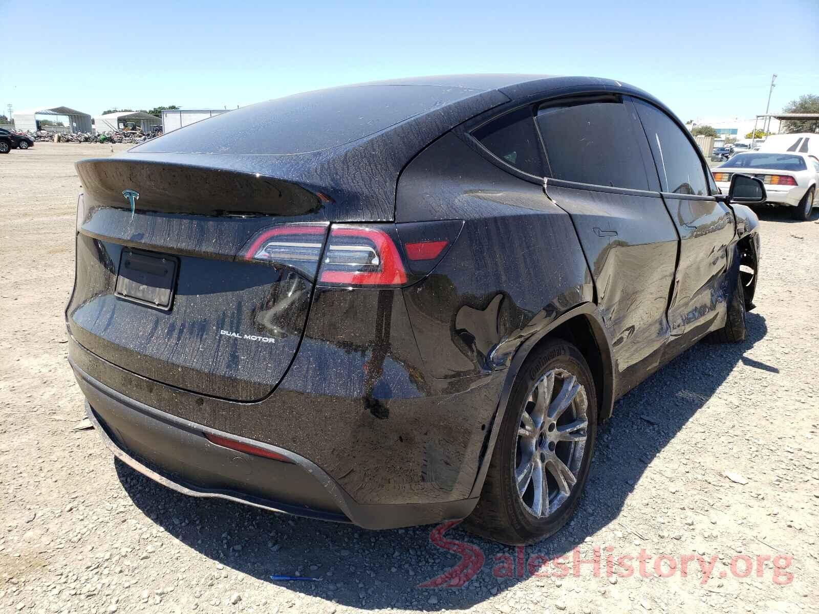 5YJYGDEE5LF053342 2020 TESLA MODEL Y