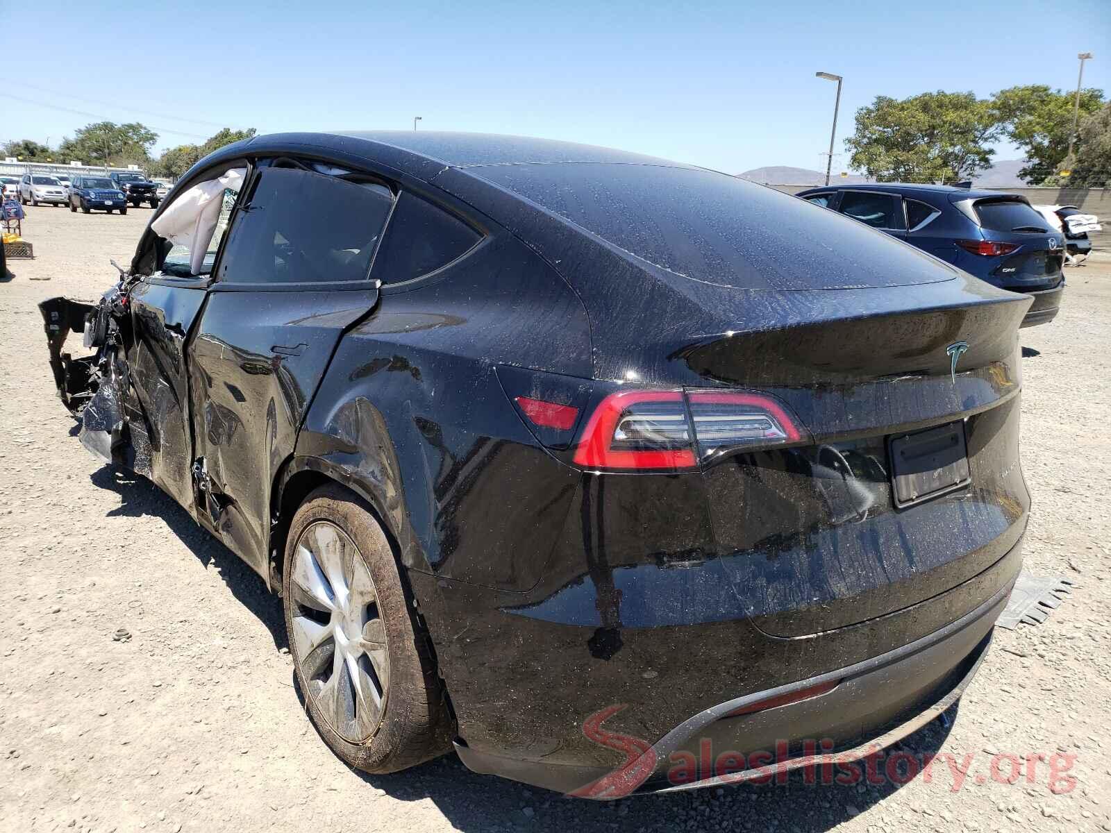 5YJYGDEE5LF053342 2020 TESLA MODEL Y