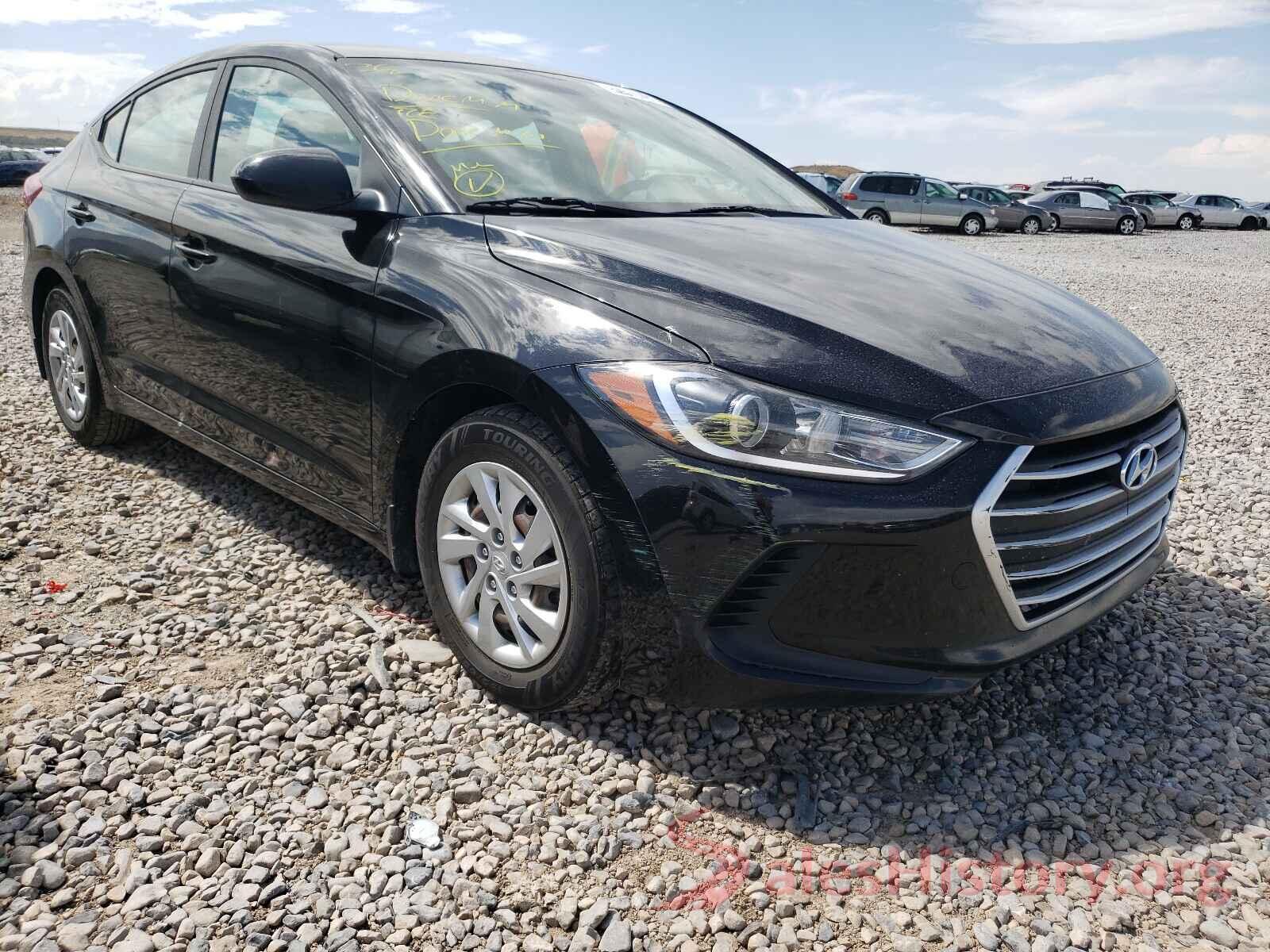 KMHD74LF7HU374299 2017 HYUNDAI ELANTRA