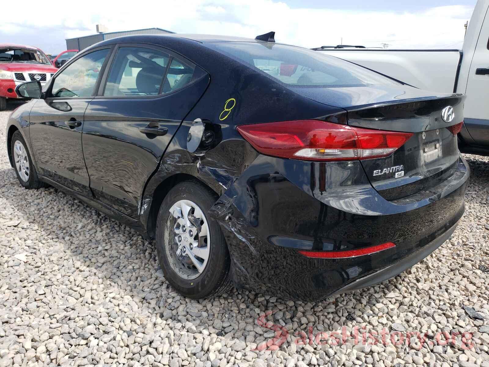 KMHD74LF7HU374299 2017 HYUNDAI ELANTRA