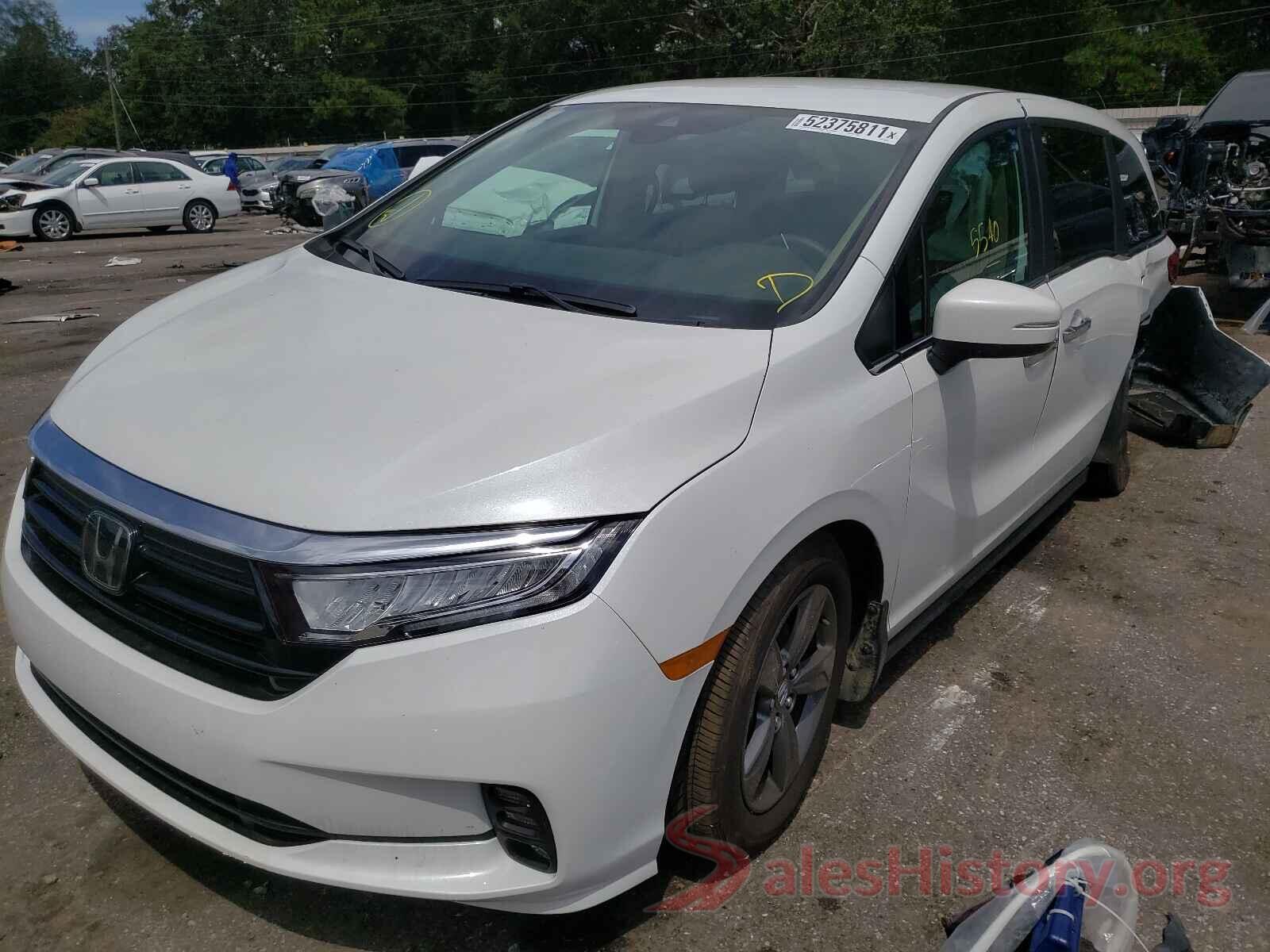 5FNRL6H59MB044510 2021 HONDA ODYSSEY