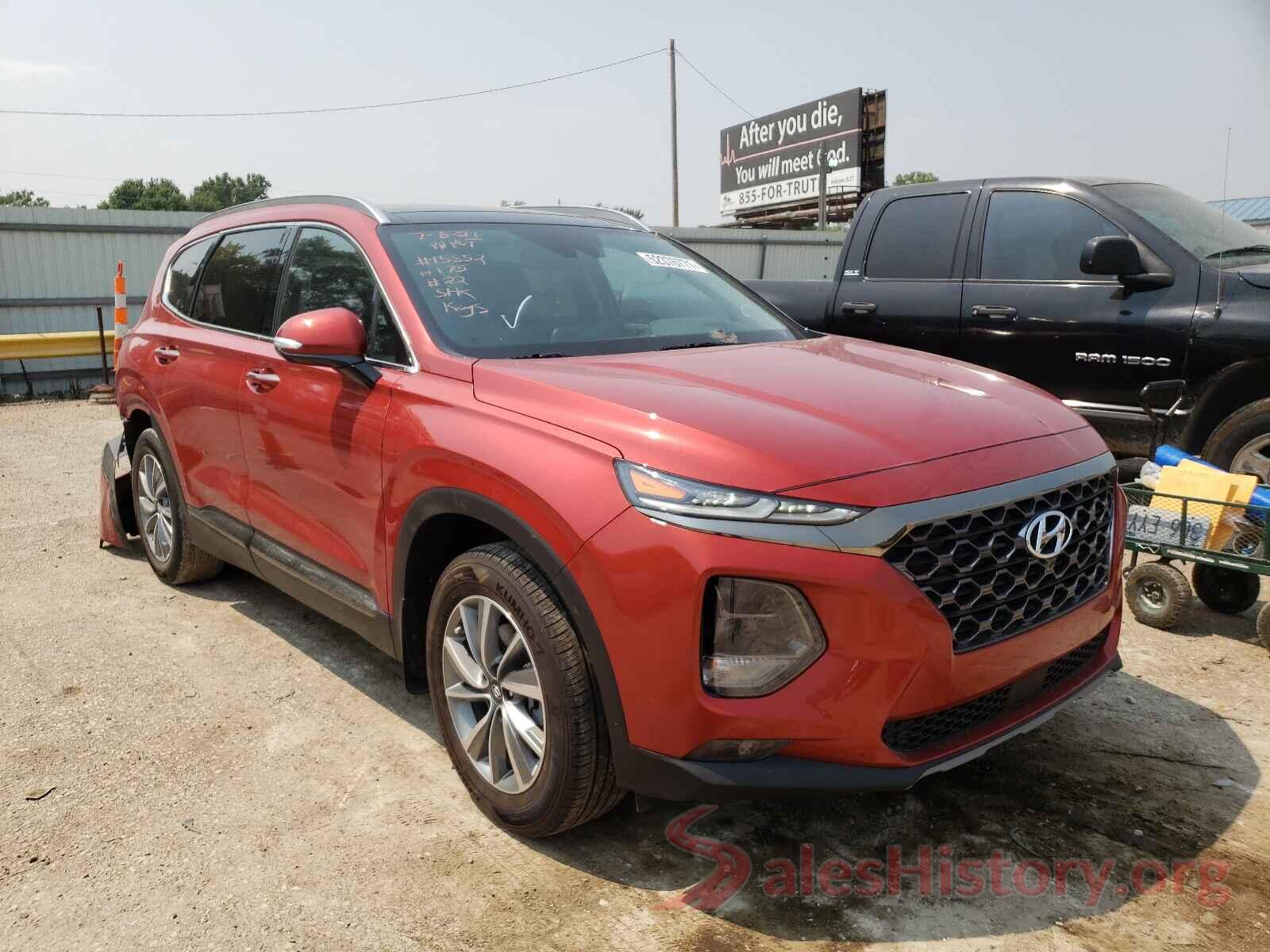 5NMS5CAD4LH257762 2020 HYUNDAI SANTA FE