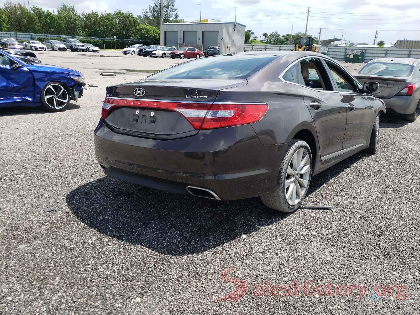 KMHFH4JG2GA550421 2016 HYUNDAI AZERA