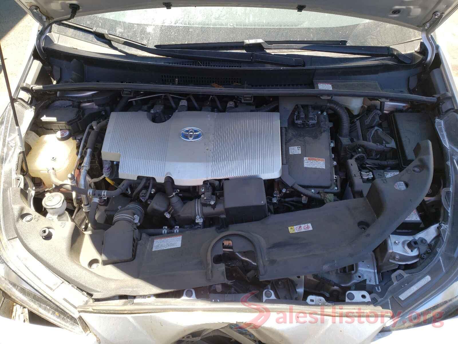 JTDKARFU0K3091132 2019 TOYOTA PRIUS