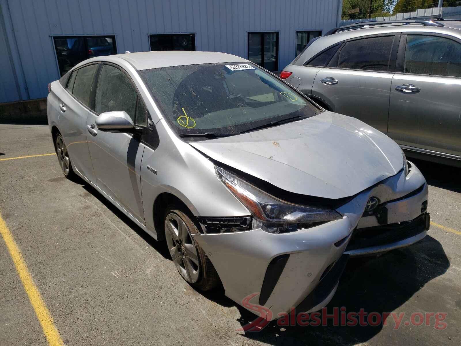 JTDKARFU0K3091132 2019 TOYOTA PRIUS