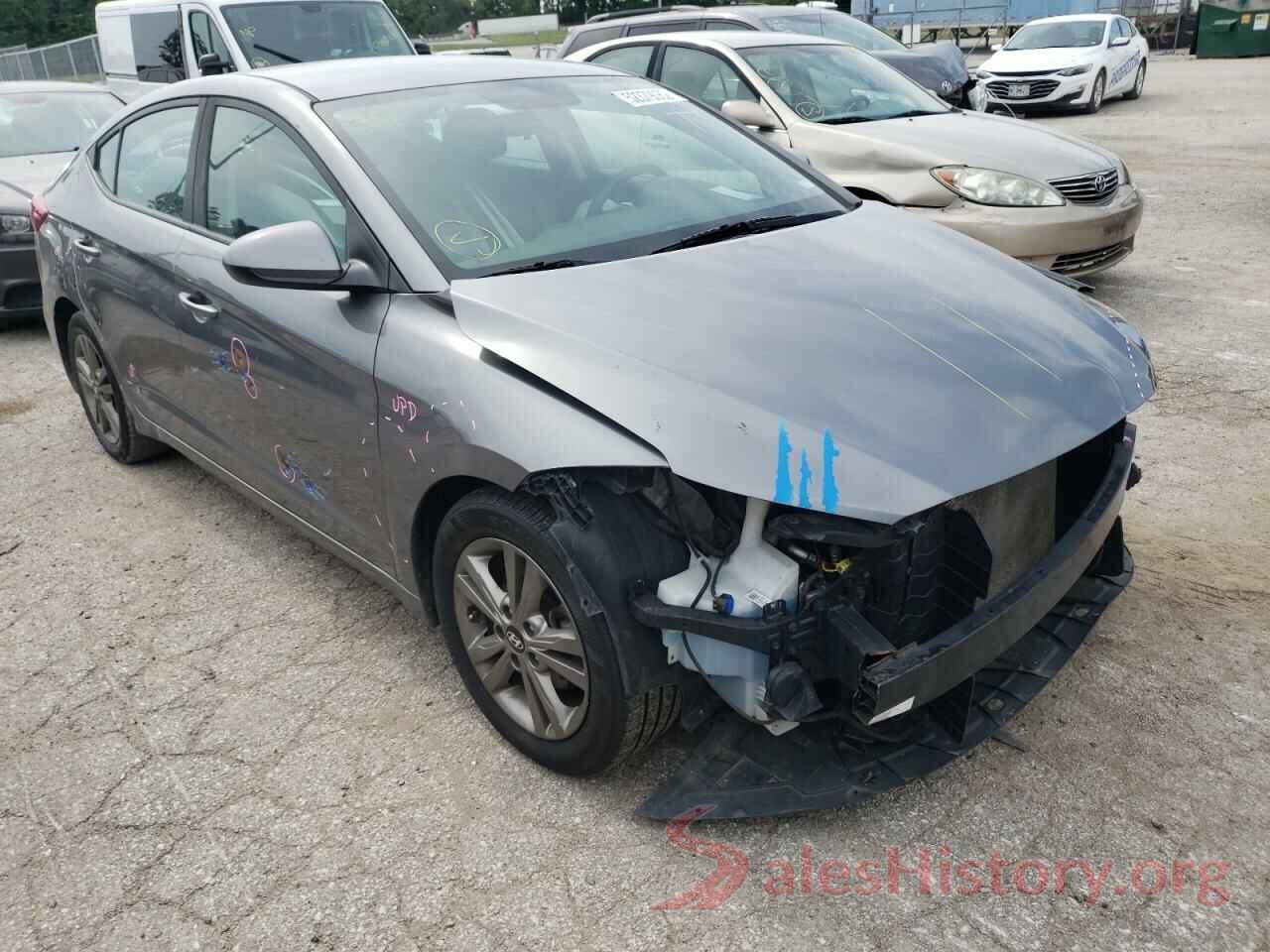 5NPD84LF0JH306458 2018 HYUNDAI ELANTRA