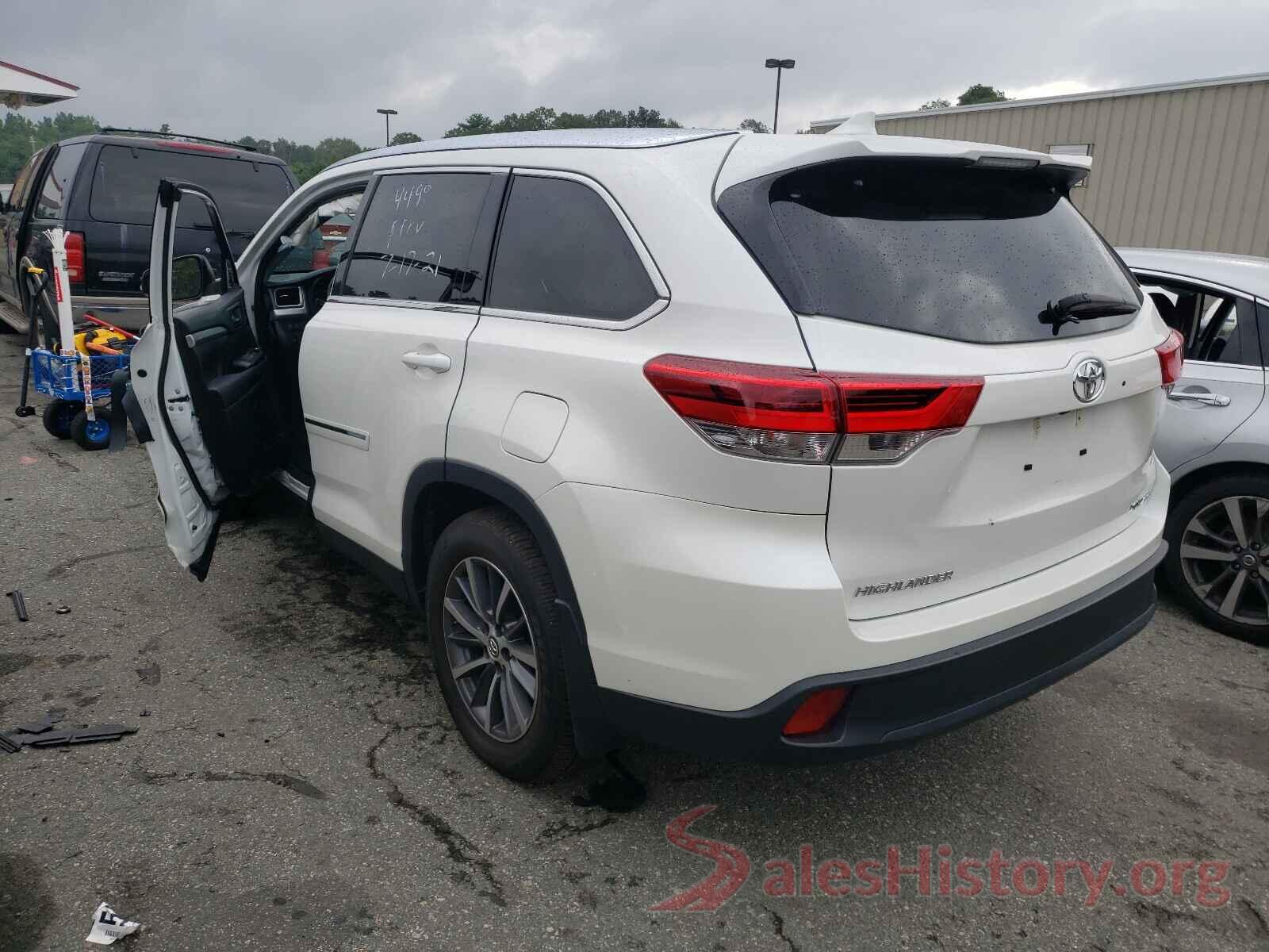 5TDJZRFH3KS595079 2019 TOYOTA HIGHLANDER