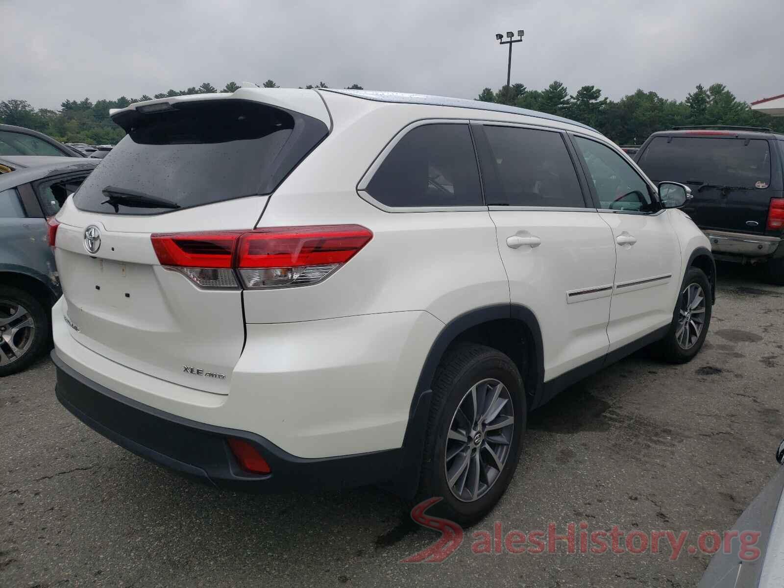 5TDJZRFH3KS595079 2019 TOYOTA HIGHLANDER