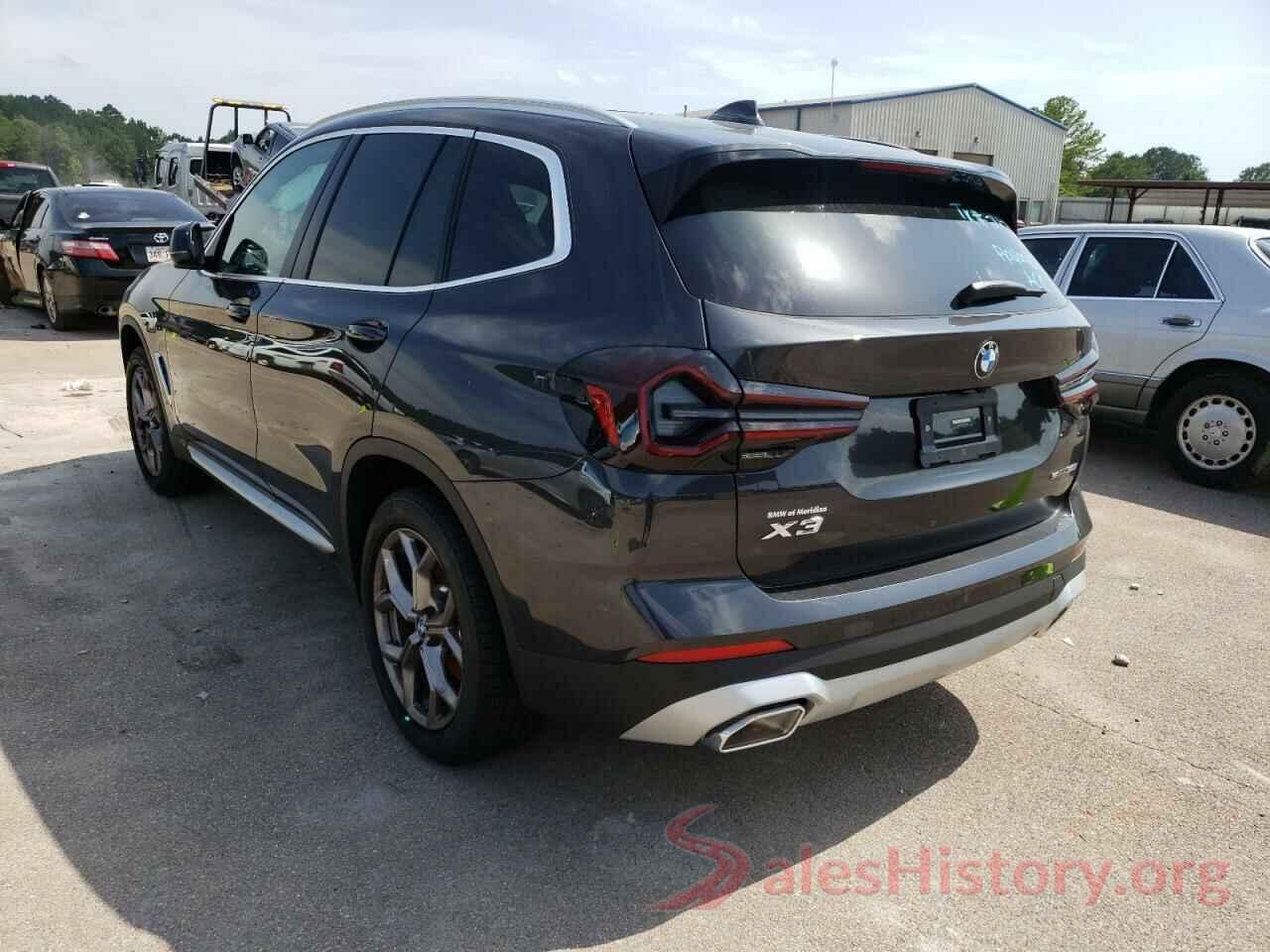 5UX43DP01N9M26268 2022 BMW X3