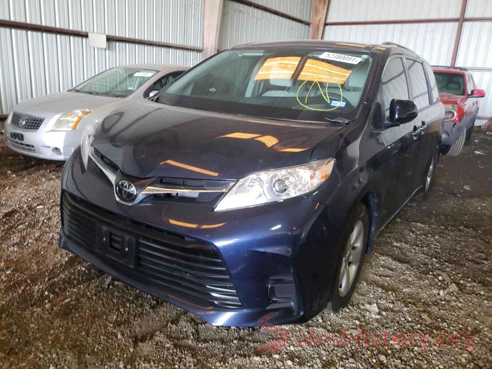 5TDKZ3DC2LS080973 2020 TOYOTA SIENNA