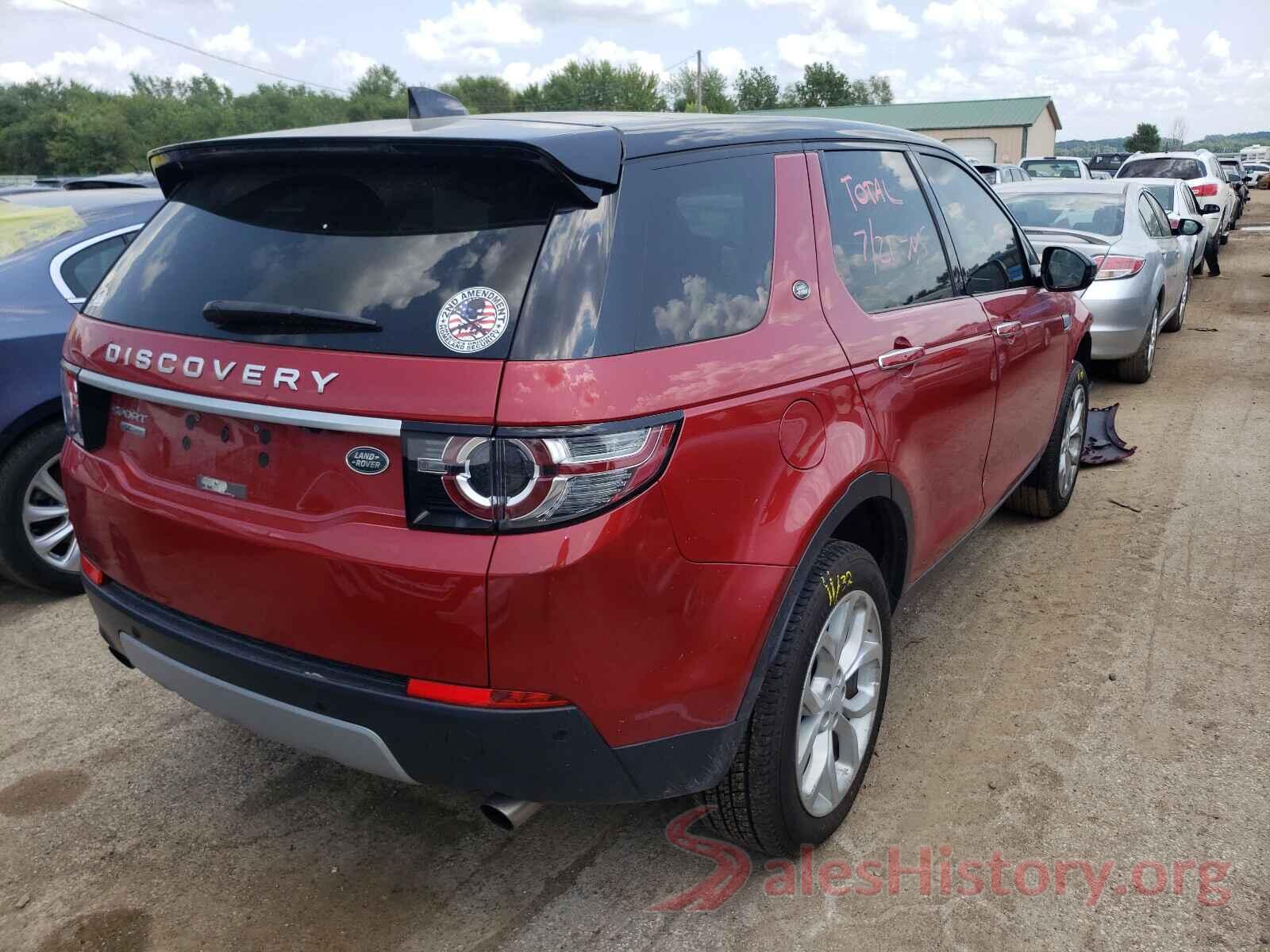 SALCT2BG5HH646568 2017 LAND ROVER DISCOVERY