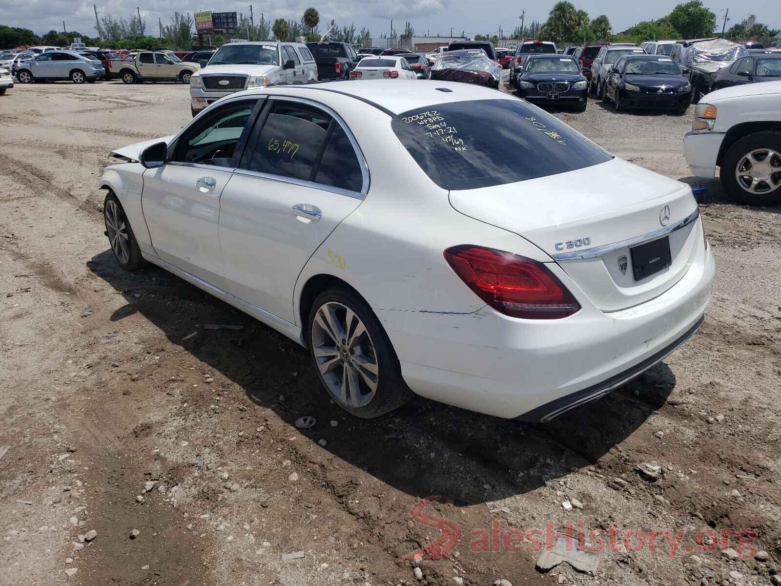 55SWF8DB8KU285438 2019 MERCEDES-BENZ C-CLASS