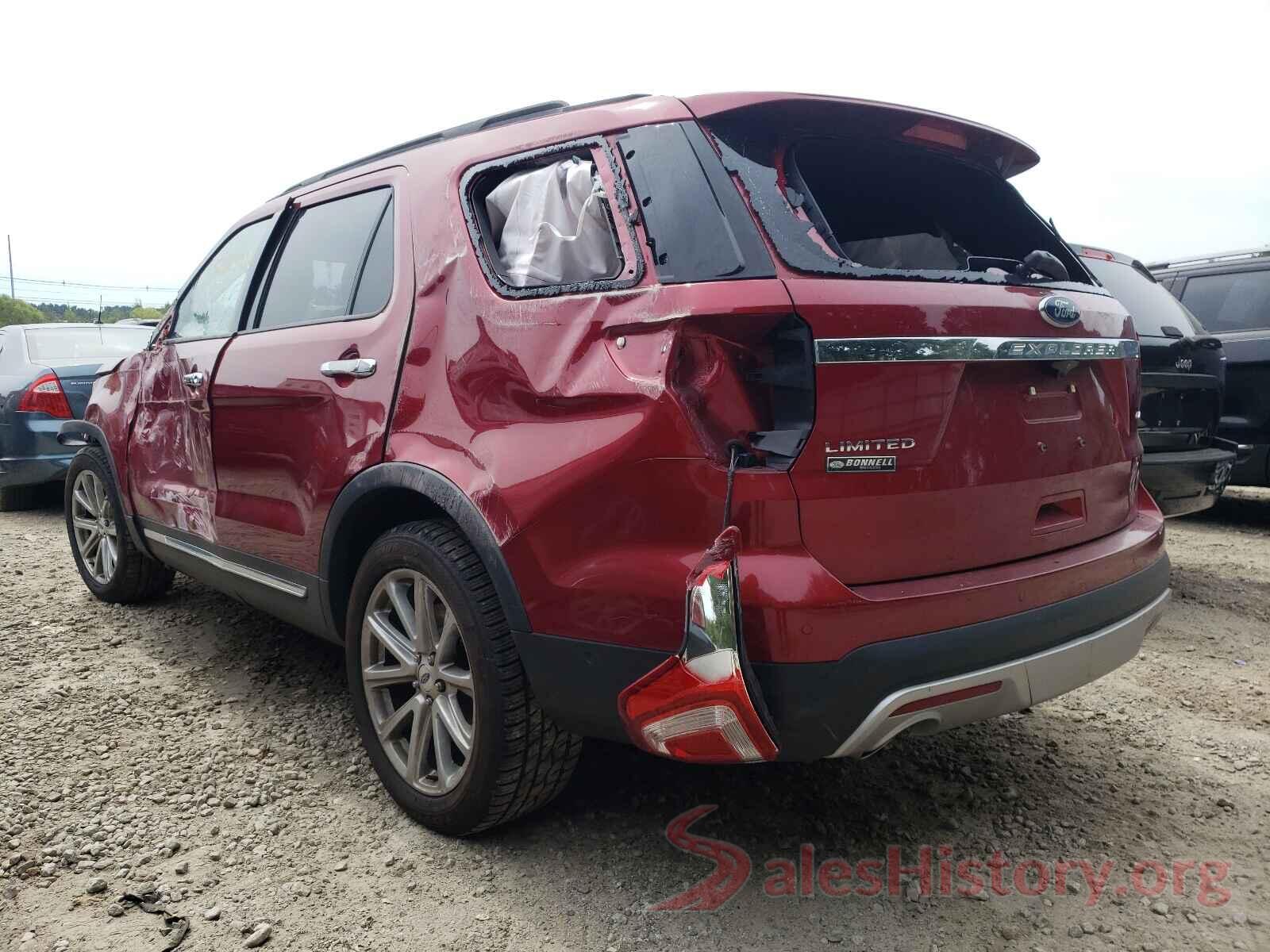 1FM5K8F82HGE26296 2017 FORD EXPLORER