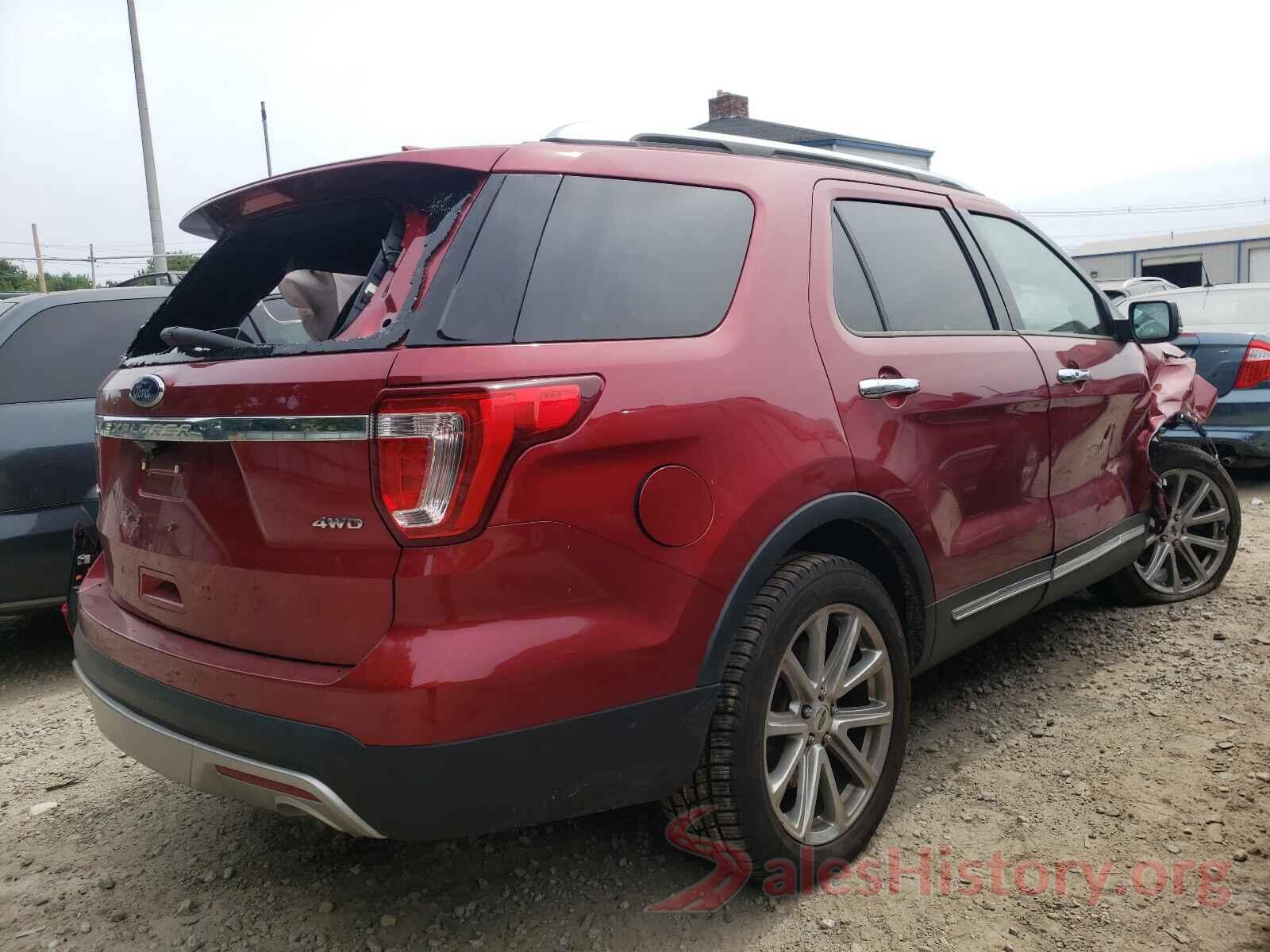 1FM5K8F82HGE26296 2017 FORD EXPLORER